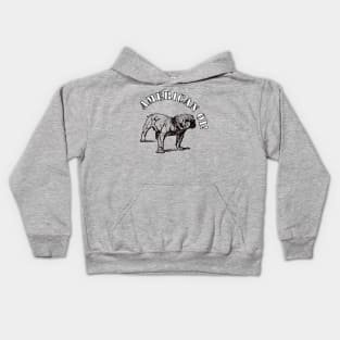 Old School American Bulldog Oi! Kids Hoodie